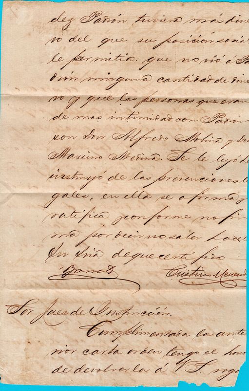CUBA official document 1890 - 1891