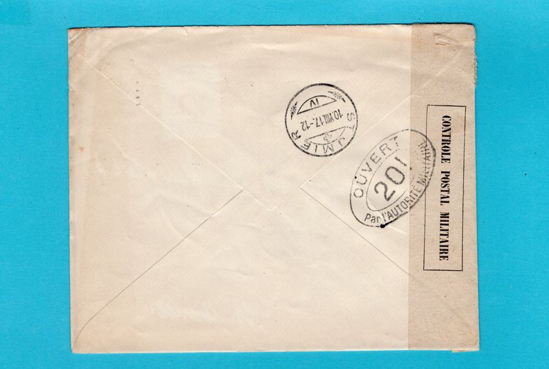 CUBA censored cover 1917 Habana to Switzerland