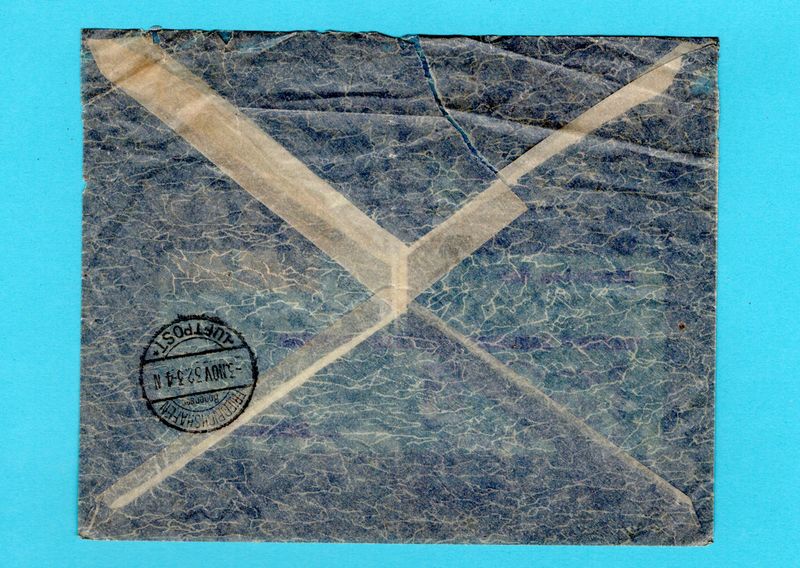 BRAZIL Condor zeppelin cover 1932 R.G. do Sul to Netherlands