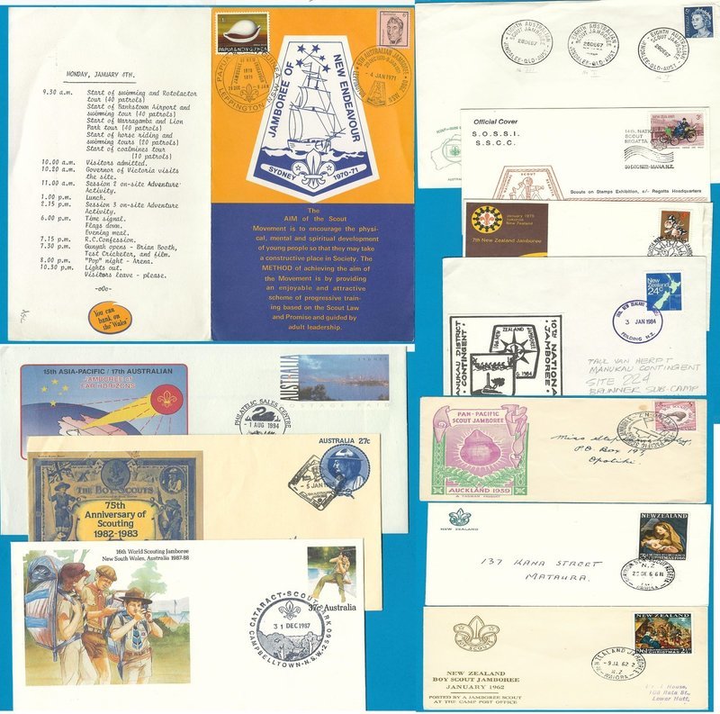 Jamboree covers and stationery Australia &amp; New Zealand