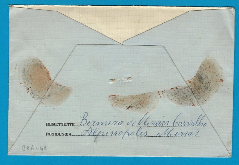 BRAZIL R envelope 1928 Alpinopoles to Juiz de Fora