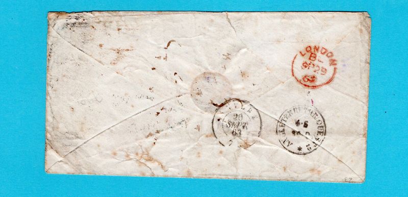 GUATEMALA cover 1893 Panama transit to Borgerhout, Belgium