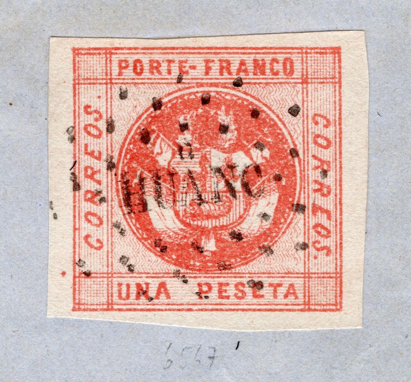 PERU dated coversheet 1860 Huancayo to Lima