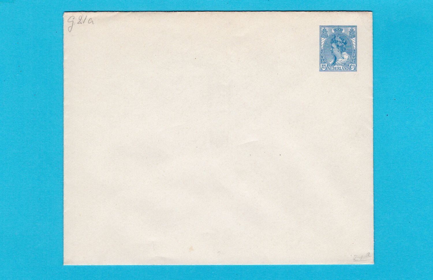 NEDERLANDS envelop 1913 Geuzendam #21a *