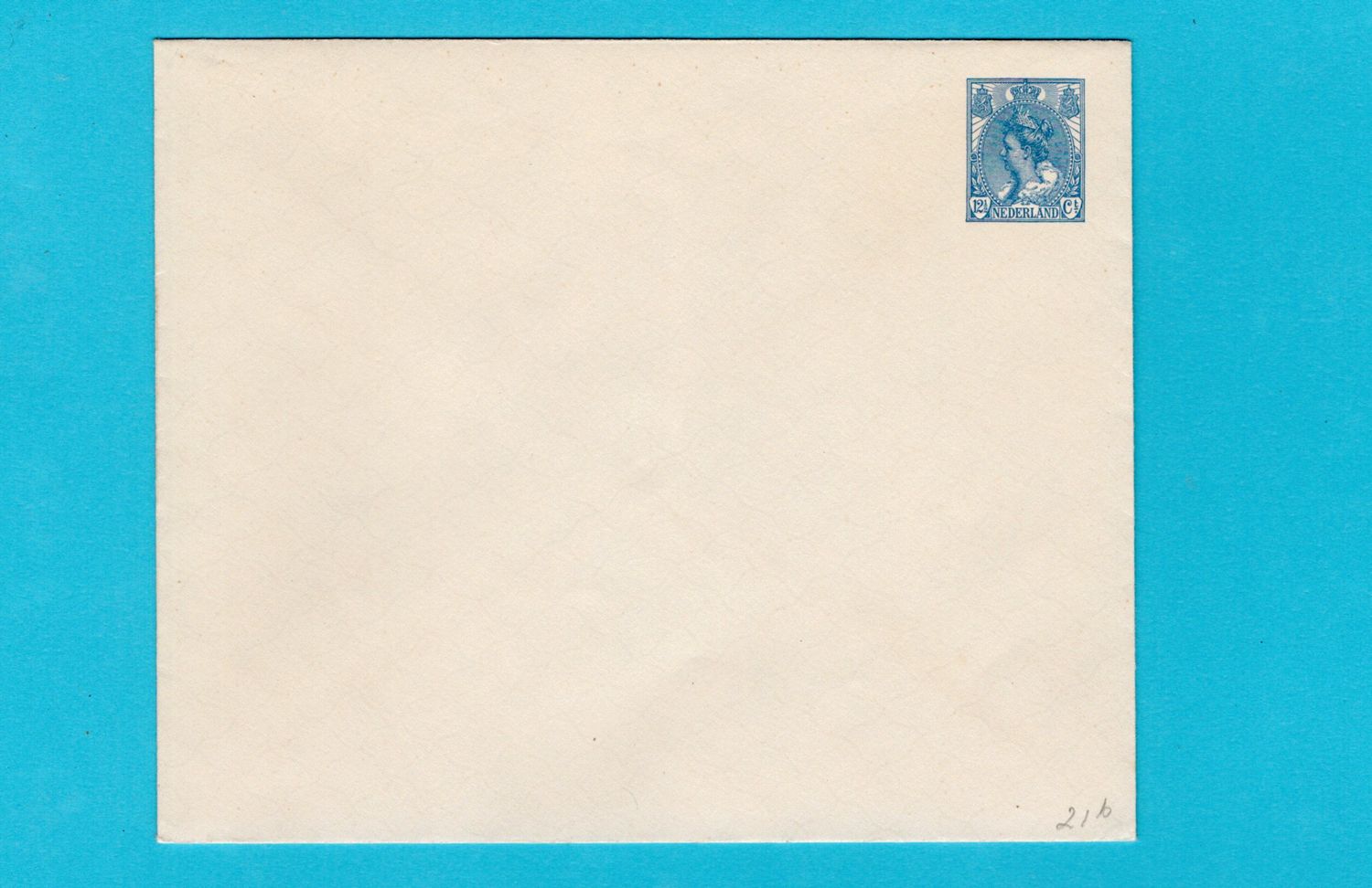 NEDERLANDS envelop 1913 Geuzendam #21b *