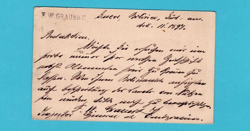BOLIVIA postal card Sucre 1897 Buenos Aires cancel to Germany
