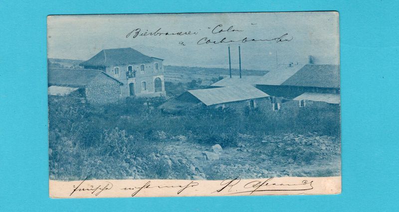 BOLIVIA illustrated postal card Cervezeria Cochabamba 1904 to Germany