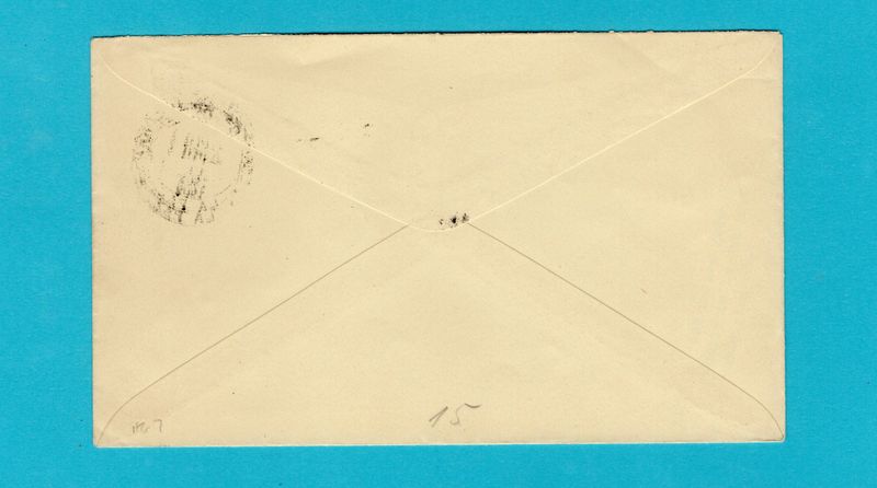 BOLIVIA envelope 1902 La Paz