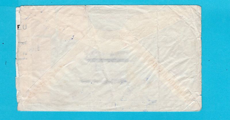 BOLIVIA Lab-Condor cover 1936 La Paz Chaco war slogan to Germany