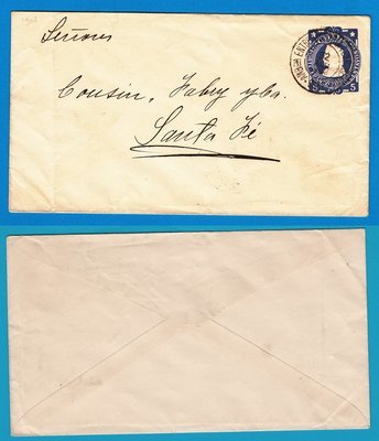 CHILE envelope 1903 with Ambulancia Entre Victoria y Sn Rosendo