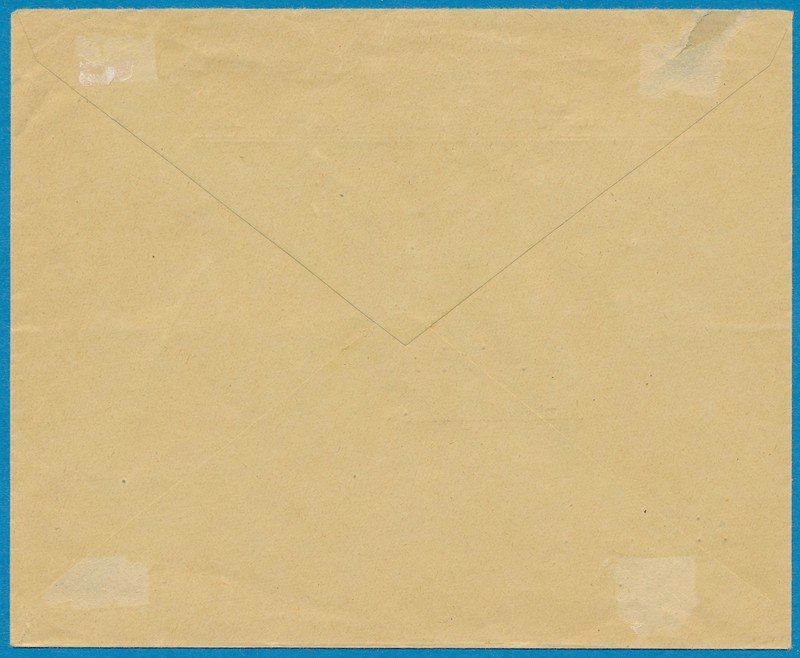 NEDERLAND brief 1945 Naaldwijk Gymnastiek vereniging