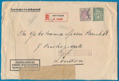 NEDERLAND R brief 1915 Rotterdam 