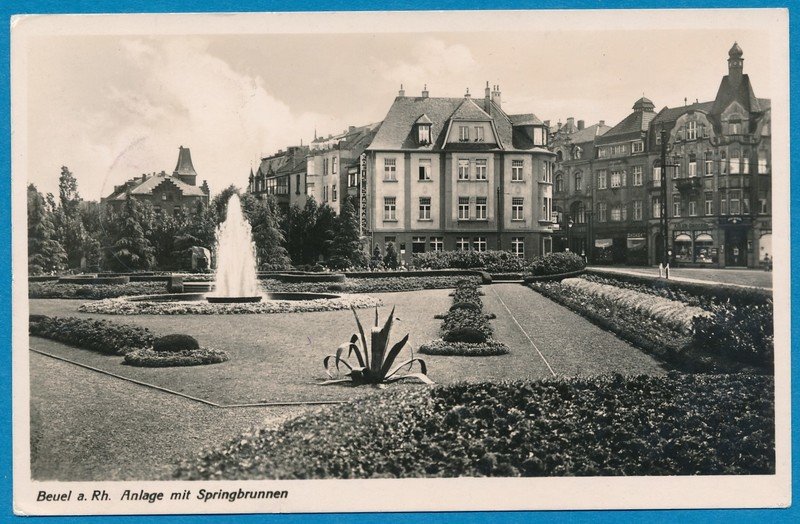 DUITSLAND kaart 9-V-1940 Beuel naar Nederland "retour"
