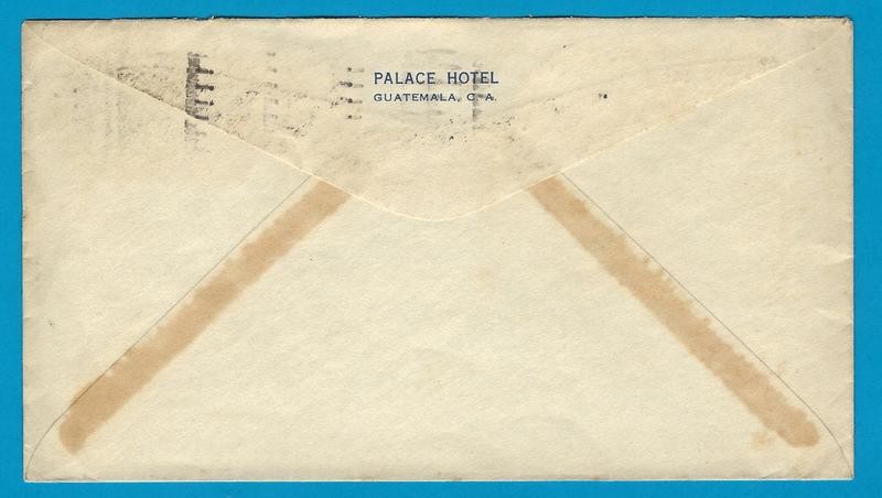 GUATEMALA ship cover 1936 United Fruit Cy to USA