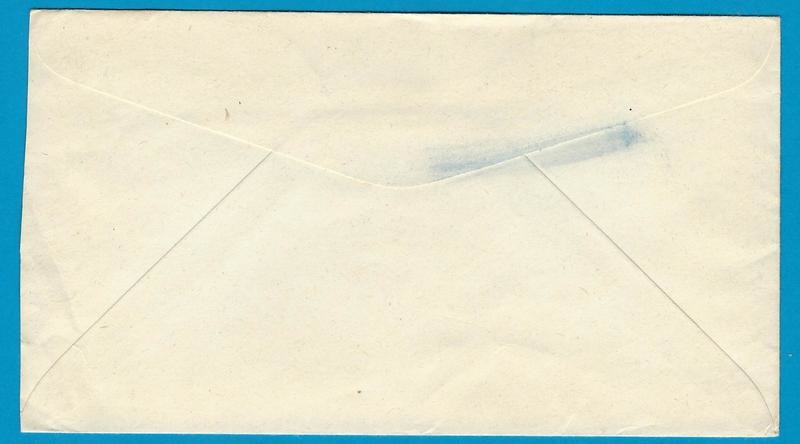 COSTA RICA official cover 1947 canton de Pococi