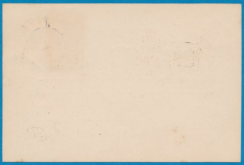 SURINAME briefkaart 1892 Paramaribo naar Amsterdam