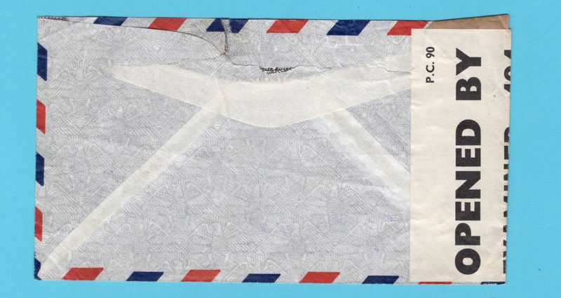 CURAÇAO censuur brief 1941 Willemstad naar Engeland