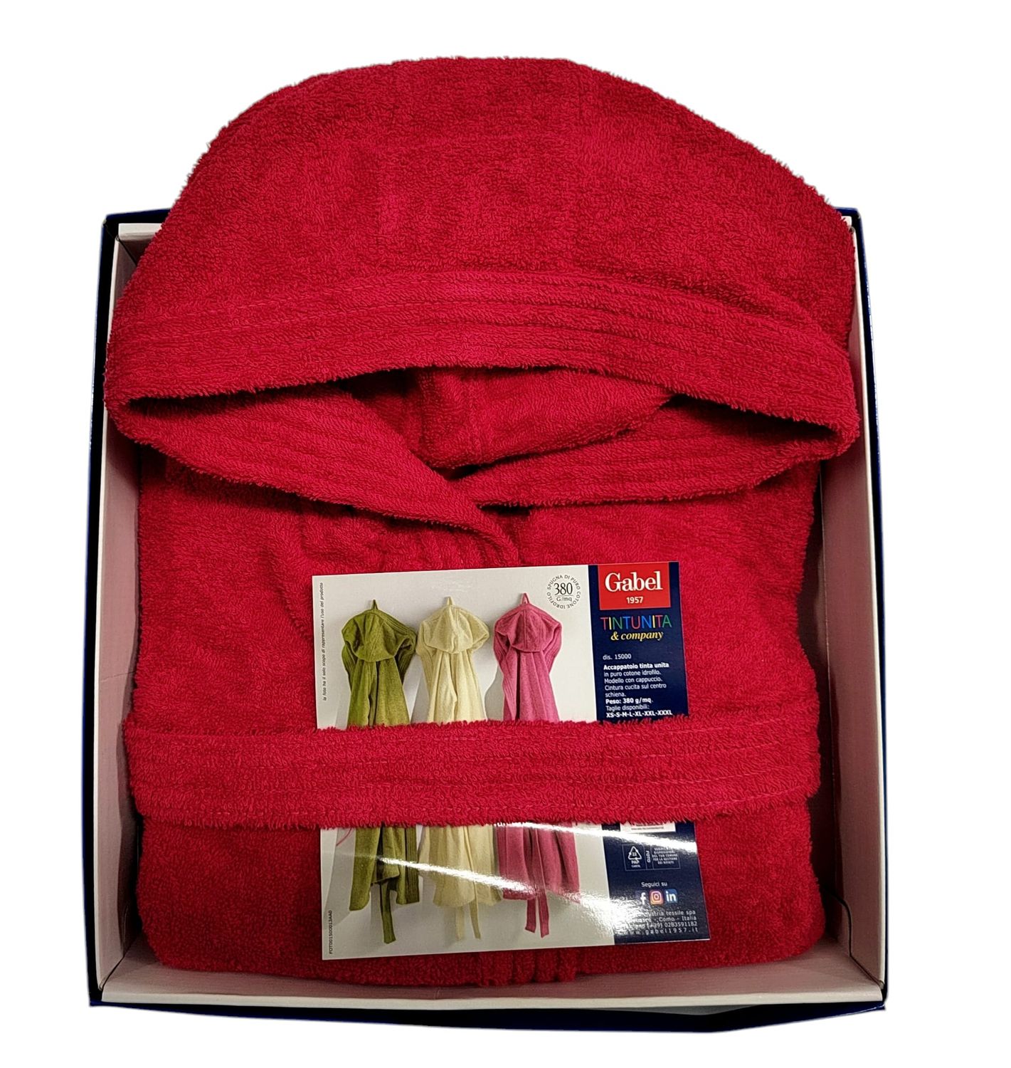 Accappatoio GABEL rosso bourdeaux