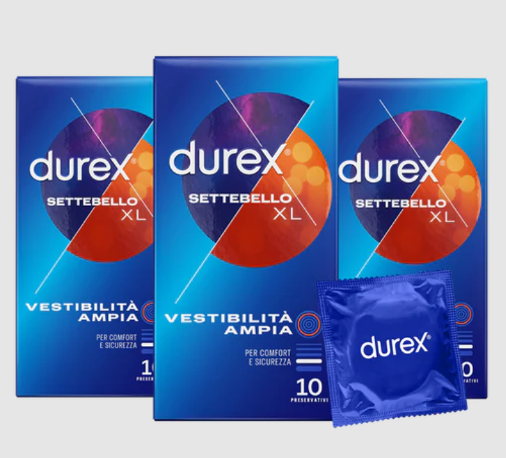 DUREX SETTEBELLO XL 10PZ