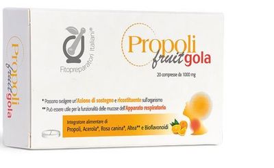 FPI PROPOLI FRUIT GOLA 20CPR