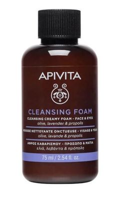 APIVITA MINI FACE&EYE FOAM75ML