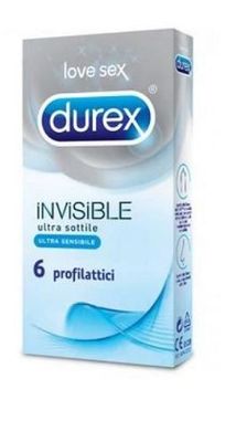 DUREX INVISIBILE 6 PZ
