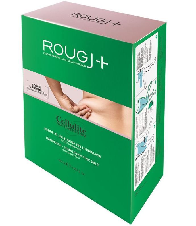 ROUGJ TRATTAMENTO CELLULITE BENDE AL SALE ROSA DELL'HIMALAYA