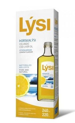 LYSI OLIO DI FEGATO DI MERLUZZO LIQUIDO LIMONE LYSI OLIO DI FEGATO DI MERLUZZO LIQUIDO LIMONE