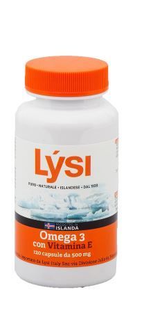 LYSI OMEGA 3 CON VITAMINA E 120 CPS