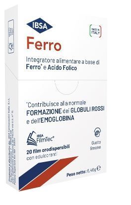 IBSA FERRO + ACIDO FOLICO 20 film orodisp