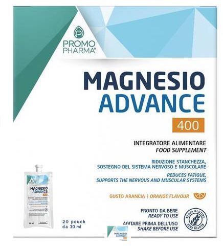 MAGNESIO ADVANCE 400  20 POUCH
