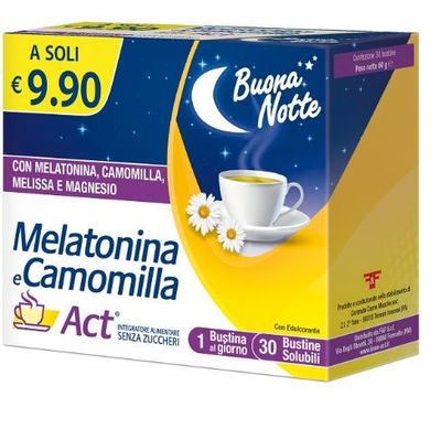 MELATONINA e CAMOMILLA ACT