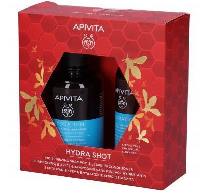 Apivita Promo  Moisturizer Shampoo Idratante + Balsamo Leave
