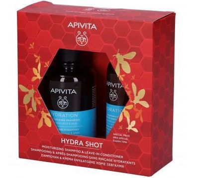 Apivita Promo  Moisturizer Shampoo Idratante + Balsamo Leave