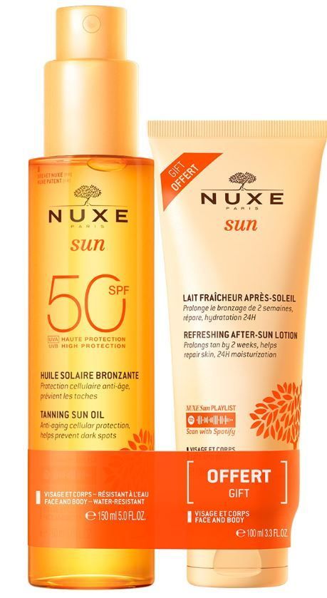 NUXE SUN OLIO SPF50 + OMAGGIO DOPOSOLE
