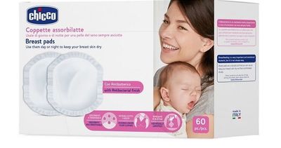 CHICCO COPPETTE ASSORBILATTE 60P CHICCO COPPETTE ASSORBILATTE 60P