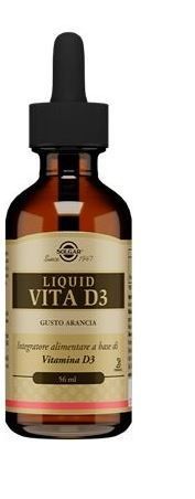 SOLGAR Vitamina D3 liquida gusto arancia – 56 ml