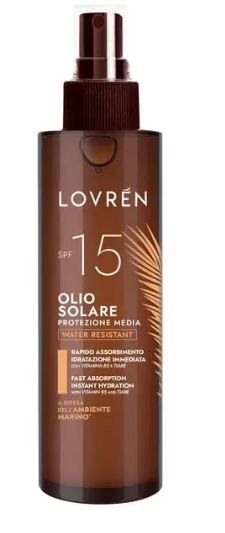 Lovren DoubleSun Olio Solare SPF15