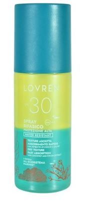 LOVREN Solare Bifasico Viso e Corpo SPF 30 Spray 150 ml