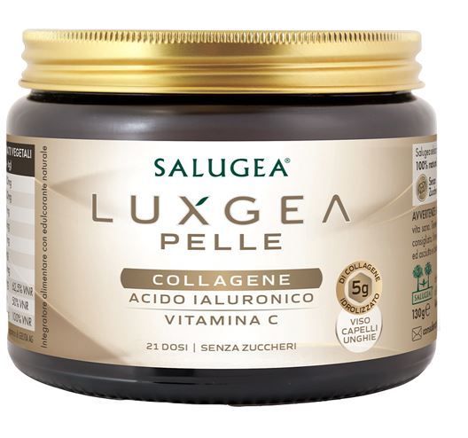 LUXGEA Pelle 130g – Integratore per Pelle, Capelli e Unghie LUXGEA Pelle 130g – Integratore per Pelle, Capelli e Unghie