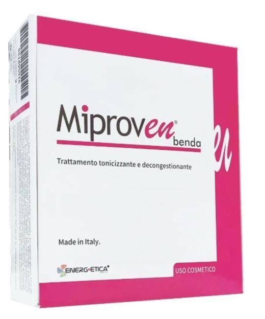 Miproven Benda 2pz - Trattamento Tonificante Gambe