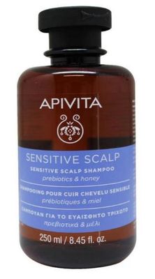 APIVITA Lavender and Honey Sensitive Scalp Shampoo 250ml APIVITA Lavender and Honey Sensitive Scalp Shampoo 250ml