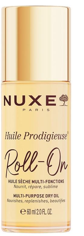Nuxe Huile Prodigieuse Roll-On Olio Idratante Nutre Ripara e Sublima, 60ml