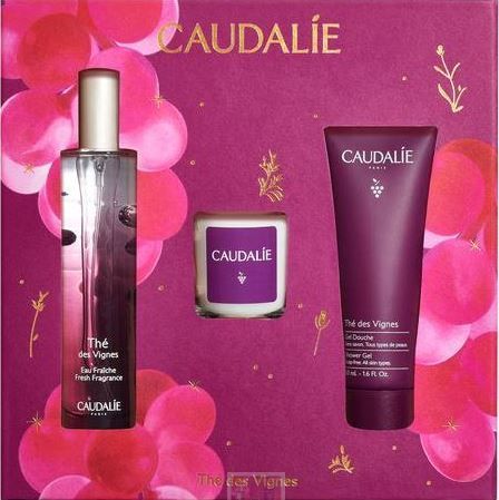 Caudalie The Des Vignes Cofanetto Xmas 3 Pezzi