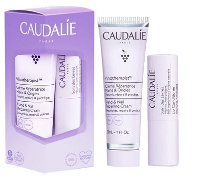 OFFERTA DOPPIA   Caudalie Vinotherapist Crema Mani & Unghie 30ml e  Caudalie The Des Vignes Crema Mani E Unghie 30ml +  DUE TrattamentI Stick Labbra 4,5g OFFERTA DOPPIA   Caudalie Vinotherapist Crema Mani & Unghie 30ml e  Caudalie The Des Vignes Crema Mani E Unghie 30ml +  DUE TrattamentI Stick Labbra 4,5g