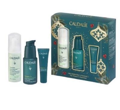 Caudalie Cofanetto Vinergetic Siero Vinergetic C+ 30 ml + Contorno Occhi Vinergetic C+ 5 ml + Schiuma Detergente Fleur de Vigne 50 ml Caudalie Cofanetto Vinergetic Siero Vinergetic C+ 30 ml + Contorno Occhi Vinergetic C+ 5 ml + Schiuma Detergente Fleur de Vigne 50 ml