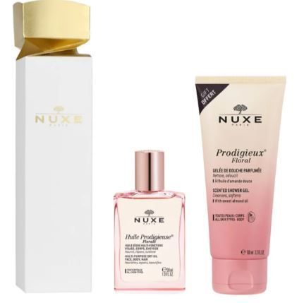 Nuxe Cofanetto Natale 2025 Cracker Huile Prodigieuse Florale - Olio prodigioso floreale 30 ml + olio doccia floreale 100 ml Nuxe Cofanetto Natale 2025 Cracker Huile Prodigieuse Florale - Olio prodigioso floreale 30 ml + olio doccia floreale 100 ml