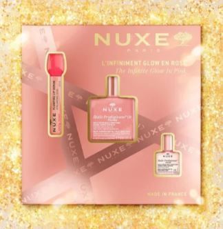 Nuxe Luminosità Infinita in Rosa Cofanetto Regalo Natale Edizione Limitata