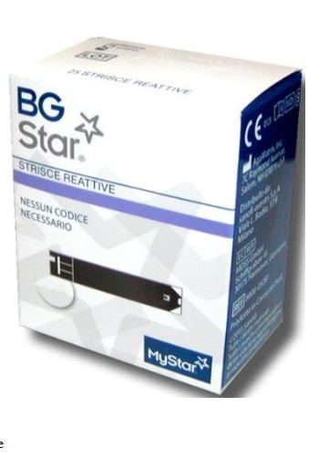 BG STAR STRISCE REATTIVE 25 PZ BG STAR STRISCE REATTIVE 25 PZ