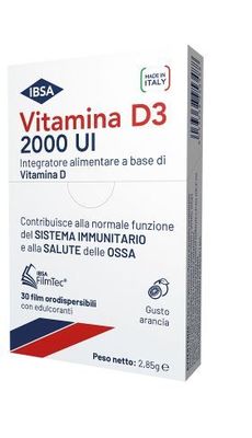VITAMINA D3 IBSA  2000UI  30 FILM
